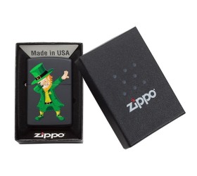 Bricheta Zippo 49124 Dabbing Leprechaun Design