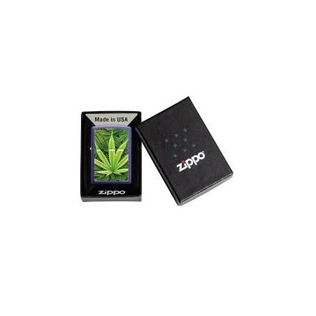 Bricheta 49790 Zippo Cannabis Design Logo