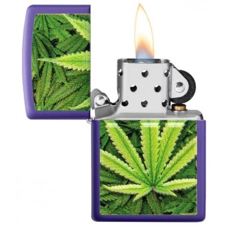 Bricheta 49790 Zippo Cannabis Design Logo