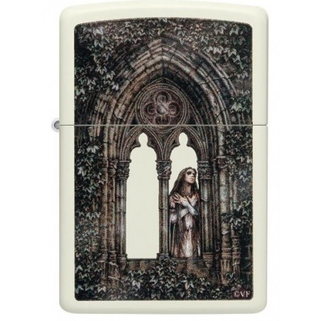Bricheta Zippo Victoria Frances Gothic Lady Glow in the Dark 49836