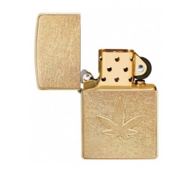 Brichetă Zippo 49569 Stamped Marijuana Leaf