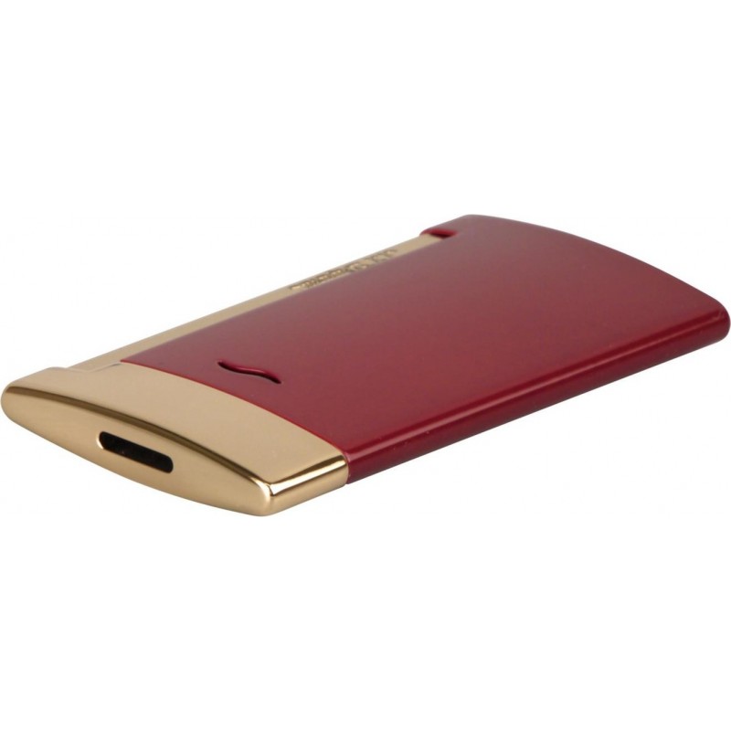 Bricheta S.T. Dupont Slim 7 Red and Gold 027707