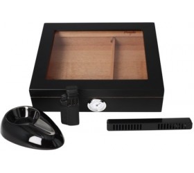 Set Humidor Angelo Black 920074