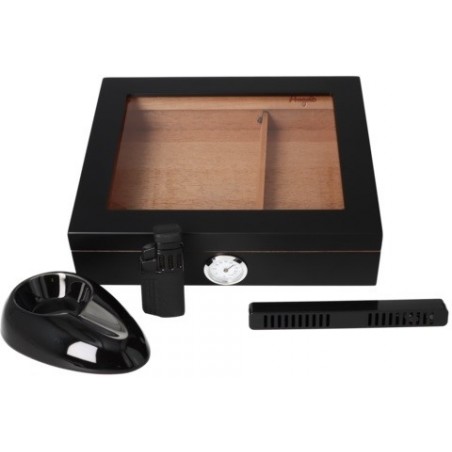 Set Humidor Angelo Black 920074