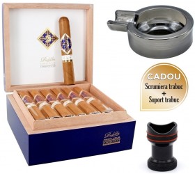 Trabucuri Padilla Finest Hour Connecticut Robusto (20) + Cadou Scrumiera sticla trabuc si Suport trabuc