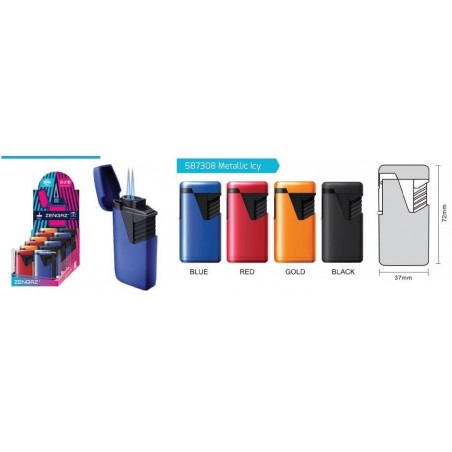 Bricheta Zengaz Twin Jet Metallic Icy Colors 12