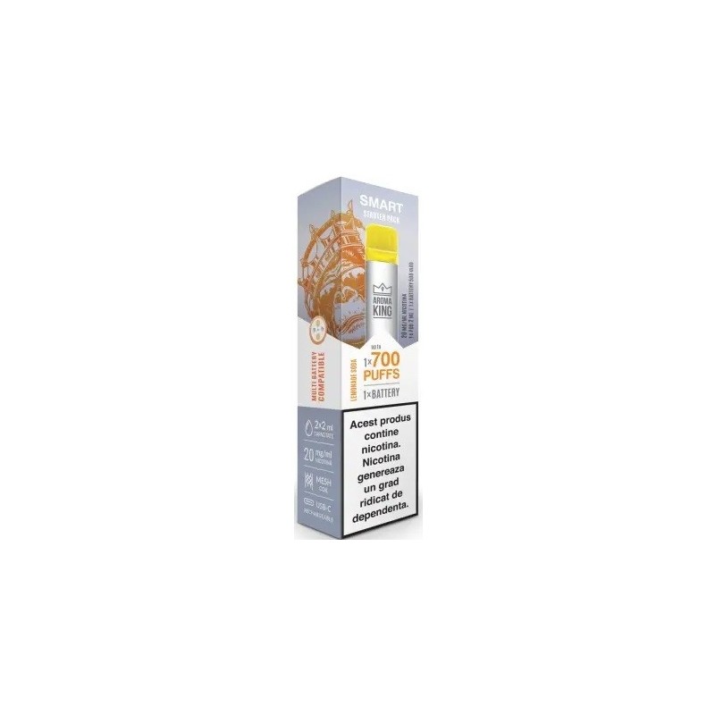 Tigara Electronica Aroma KING Smart Starter Pack Lemonade Soda 20 mg