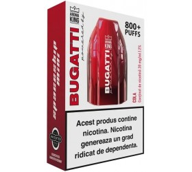 Tigara Electronica Aroma KING Bugatti Spaceship Mini Cola 20 mg