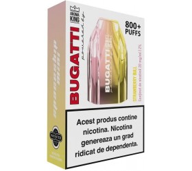 Tigara Electronica Aroma KING Bugatti Spaceship Mini Strawberry Bull 20 mg
