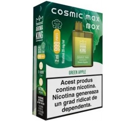 Tigara Electronica Aroma KING Cosmic Max Box Green Apple 20 mg