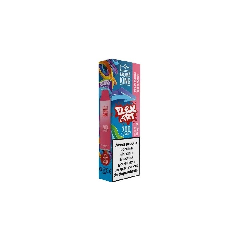 Tigara Electronica Aroma KING Flex Art Peach Mango Watermelon 20 mg
