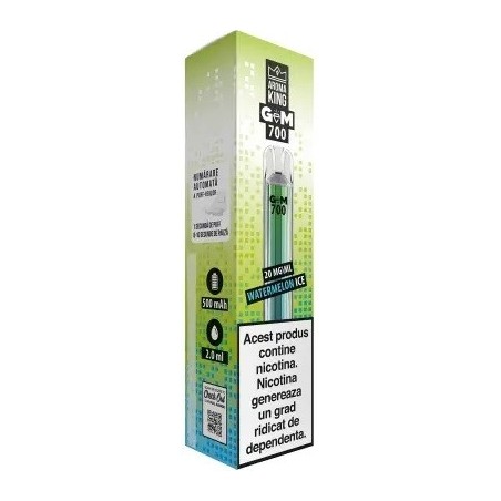 Tigara Electronica Aroma KING GeM Bar Watermelon Ice 20 mg