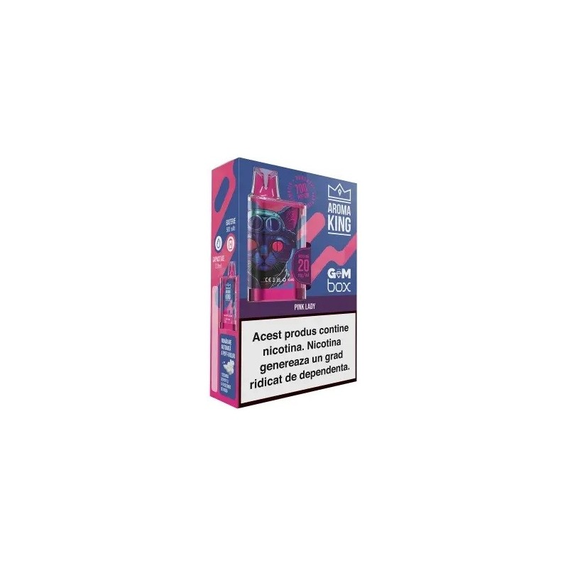Tigara Electronica Aroma KING GeM Box Pink Lady 20 mg