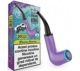 Tigara Electronica Aroma KING PIPE Colorfull Neon Blueberry Raspberry 20 mg