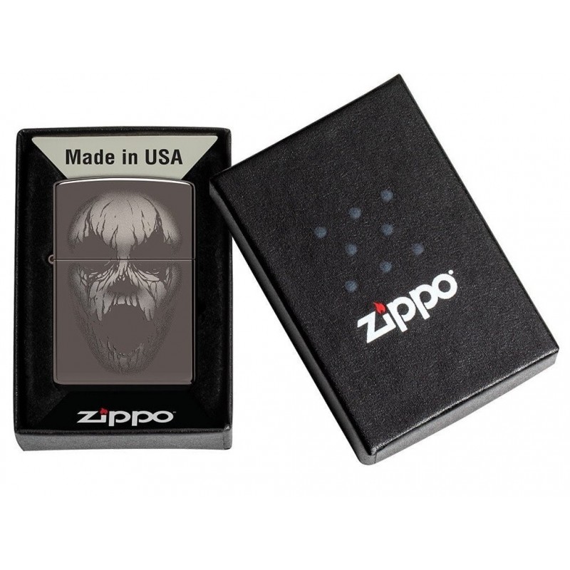Bricheta Zippo Screaming Monster Design 49799 reduceri