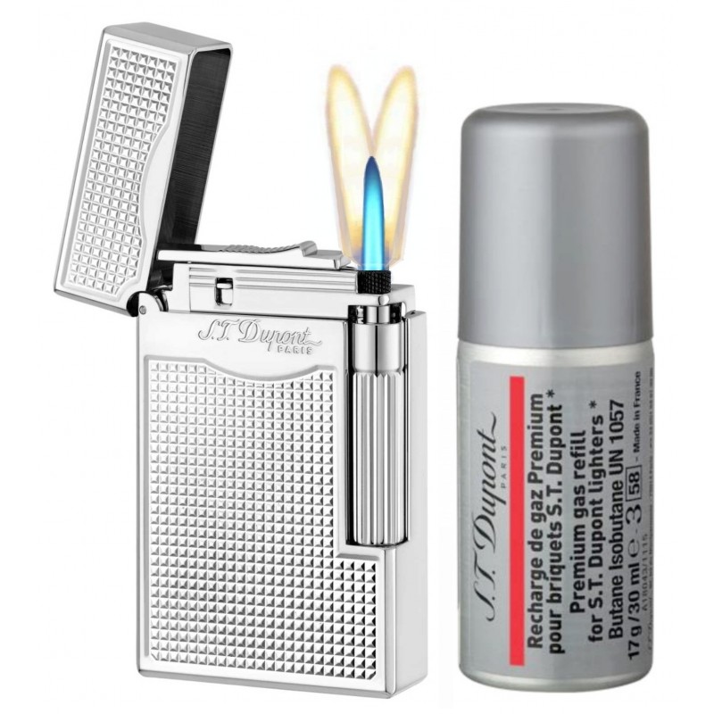Bricheta S.T. Dupont Le Grand Silver Palladium Plated 023011 reduceri