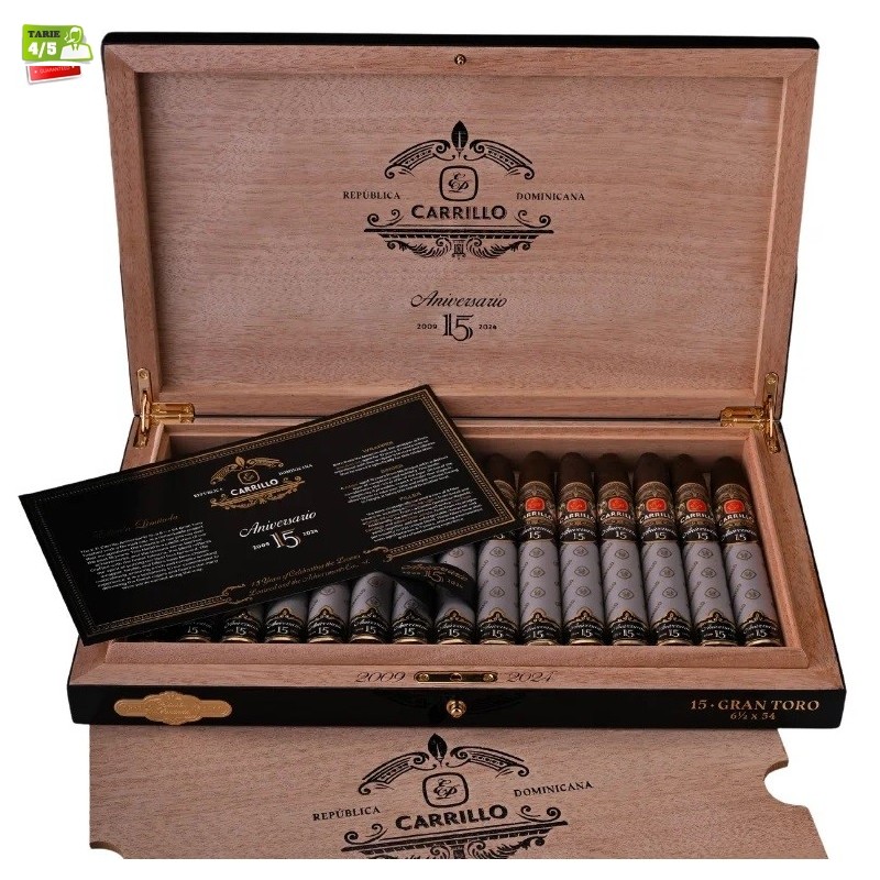 Trabucuri E.P Carrillo 15th Anniversary Maduro Limited Edition (15) Reduceri