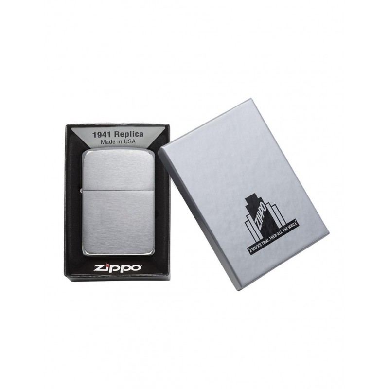Bricheta Zippo 1941 Replica Brushed reduceri