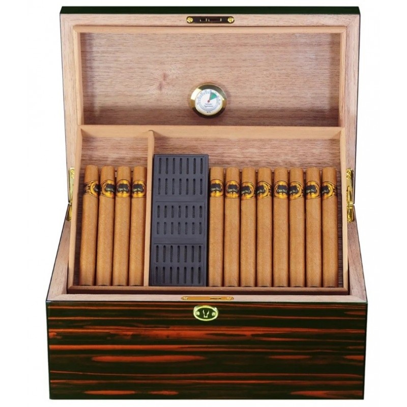 Umidor trabucuri SH1312EB Wooden Brown Cherry 100