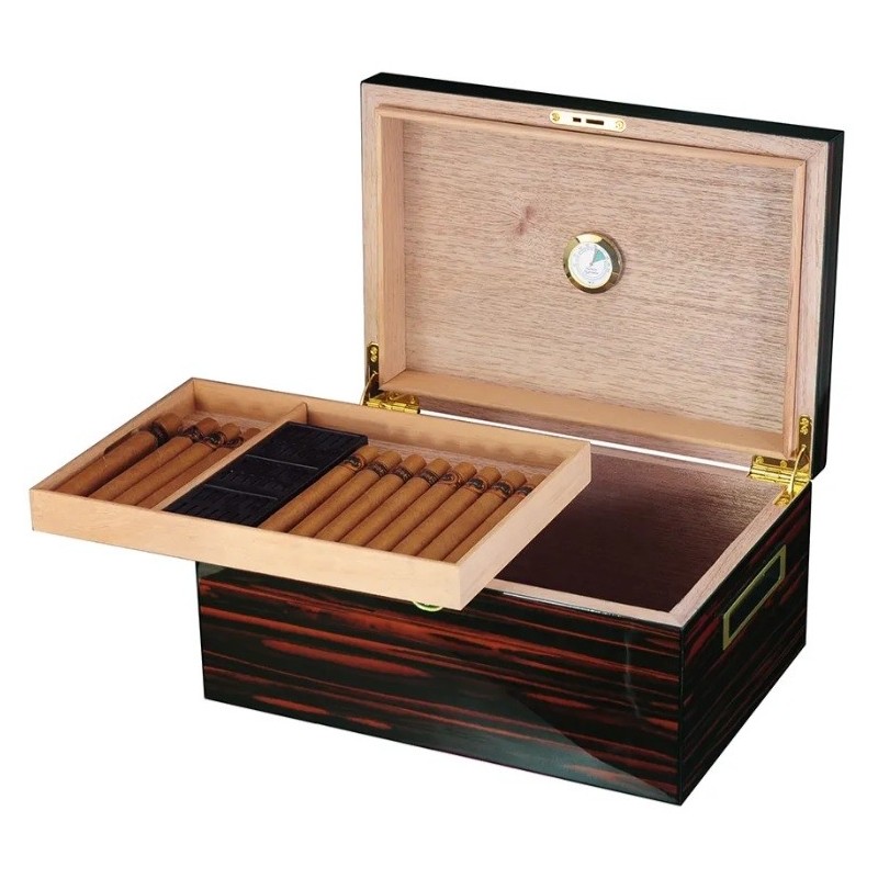 Umidor trabucuri SH1312EB Wooden Brown Cherry 100