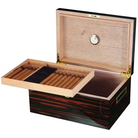 Umidor trabucuri SH1312EB Wooden Brown Cherry 100