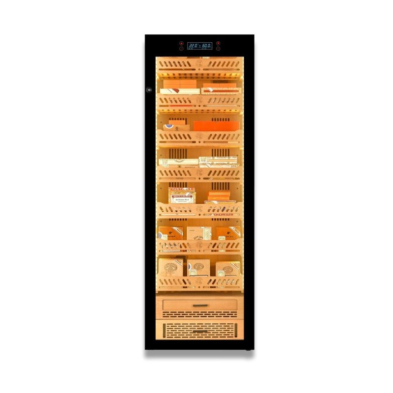 Humidor De Trabucuri Electric Yohtron Yc-448 Premium Negru