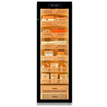 Humidor De Trabucuri Electric Yohtron Yc-448 Premium Negru