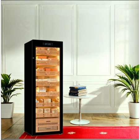 Humidor De Trabucuri Electric Yohtron Yc-448 Premium Negru