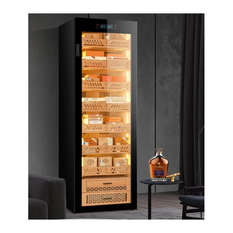 Humidor De Trabucuri Electric Yohtron Yc-448 Premium Negru