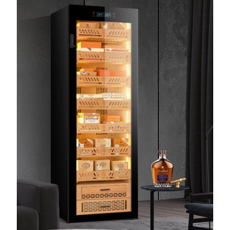 Humidor De Trabucuri Electric Yohtron Yc-448 Premium Negru