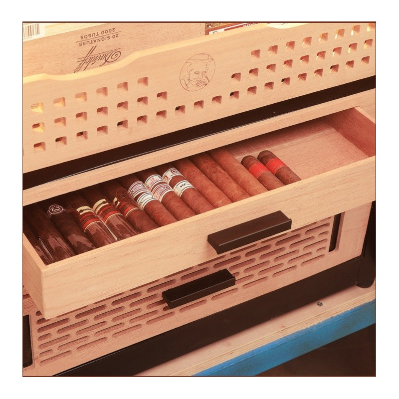 Humidor De Trabucuri Electric Yohtron Yc-448 Premium Negru