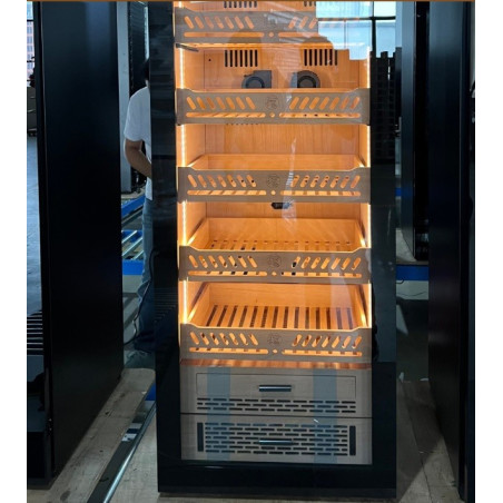 Humidor De Trabucuri Electric Yohtron Yc-448 Premium Negru