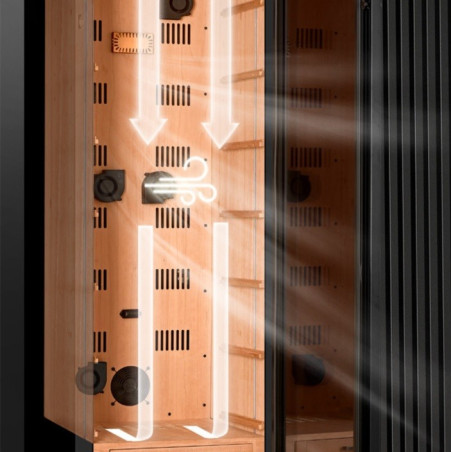 Humidor De Trabucuri Electric Yohtron Yc-448 Premium Negru