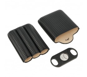 Etui 3 trabucuri Winjet si cutit Black AK813010 reduceri