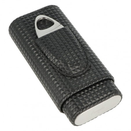 Etui 2 trabucuri si cutit Winjet Diamond Maduro