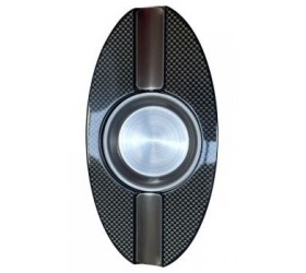 Scrumiera 2 trabucuri Carbon Fiber SH1077CA