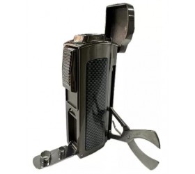 Bricheta Honest 4 Flames Black Table Torch BCZ403-1