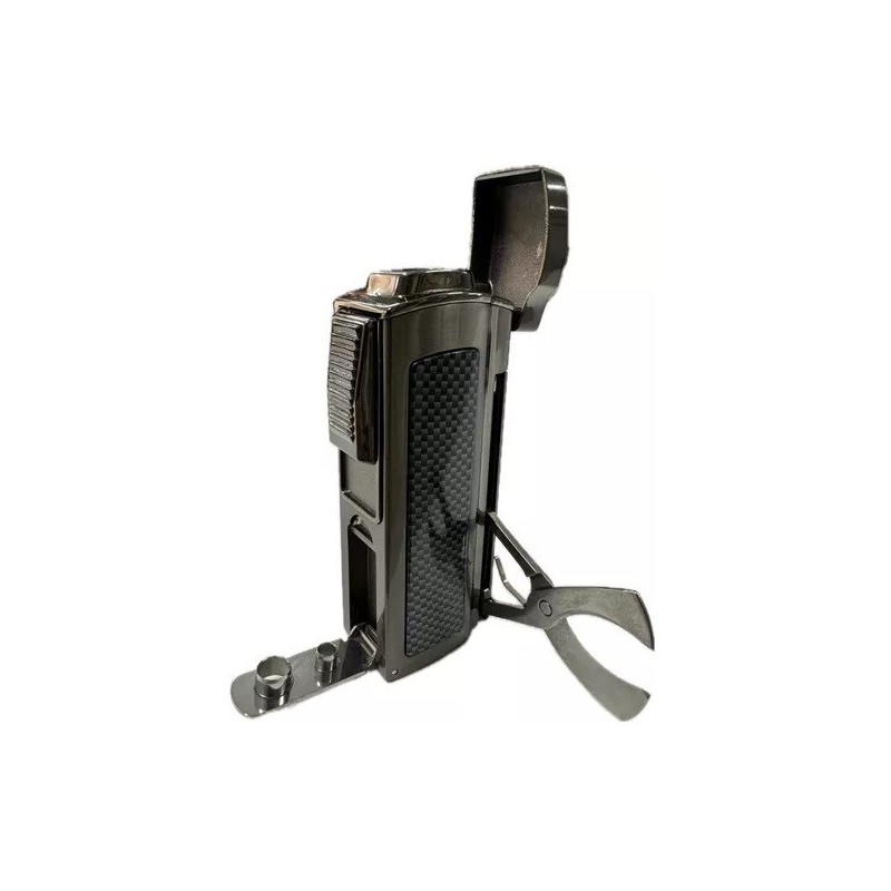 Bricheta Honest 4 Flames Black Table Torch BCZ403-1