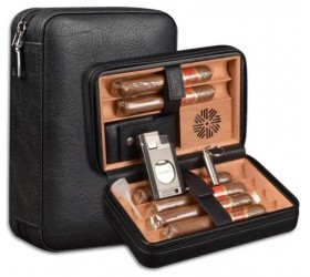 Umidor de Calatorie Cigar El Primero Black