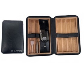 Umidor de Calatorie Cigar El Primero Black
