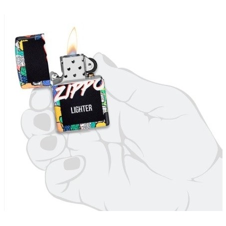 Bricheta Zippo 49352 Crowd