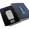 Bricheta Zippo Blu Vertical Chrome