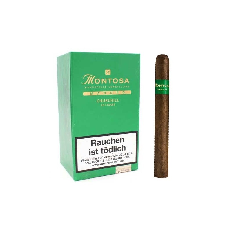 Trabucuri Montosa Maduro Churchill (20) reduceri
