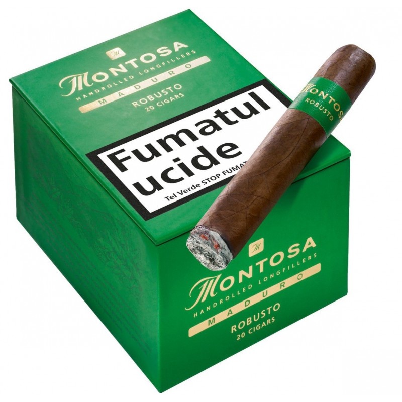 Trabucuri Montosa Maduro Robusto (20) reduceri