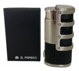 Bricheta El Primero Silver Triple Jet Flame