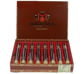 Trabucuri Macanudo Maduro Crystal Tube 8