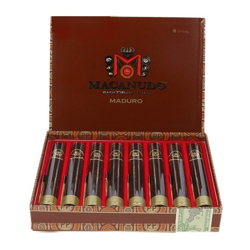 Trabucuri Macanudo Maduro Crystal Tube 8