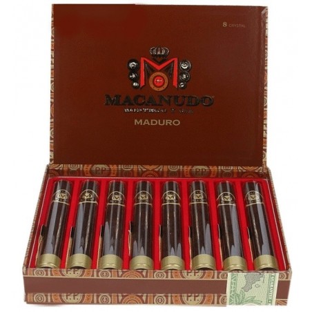 Trabucuri Macanudo Maduro Crystal Tube 8