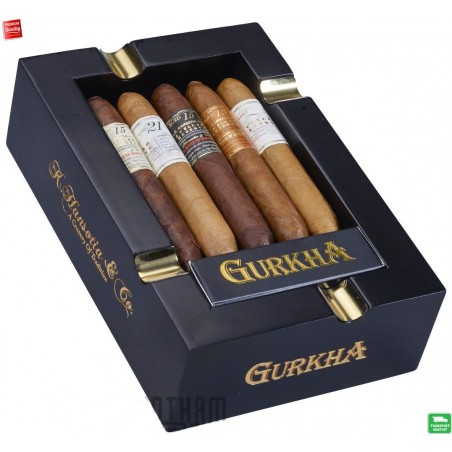 Trabucuri Gurkha Cellar Reserve Gift Ashtray 5 Sampler