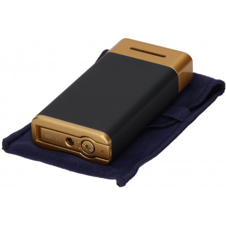 Bricheta Caseti Wide Flat Flame Black Matte Golden 281296